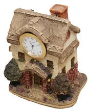 Atrix Zegar ceramiczny domek D5 ZC_D5 - Zegary - miniaturka - grafika 2