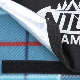 NILS CAMP NC8002 KOC PIKNIKOWY KRATKA NIEBIESKI 250x200 PE ALU NILS CAMP - Koce piknikowe - miniaturka - grafika 9