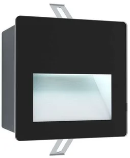 Eglo Aracena 99574 kinkiet lampa ścienna zewnętrzna IP65 3,7W LED czarny/biały - Lampy ogrodowe Eglo Aracena 99574 kinkiet lampa ścienna zewnętrzna IP65 3,7W LED czarny/biały - Lampy ogrodowe - miniaturka - grafika 1