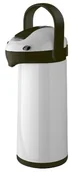 Dzbanki i imbryki - Helios Airpot pompką Termos 1,9 L, szary/czarny 8196-161 - miniaturka - grafika 1