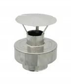 Kominki wentylacyjne - Daszek Dwuścienny 80/125 Kondensacyjny Turbo Kwas - miniaturka - grafika 1