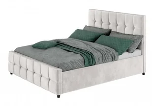 EMWOmeble ŁÓŻKO 140X200 Z MATERACEM - MEDIOLAN (SFG015) - WELUR NIEBIESKI 82 3844 - Łóżka EMWOmeble ŁÓŻKO 140X200 Z MATERACEM - MEDIOLAN (SFG015) - WELUR NIEBIESKI 82 3844 - Łóżka - miniaturka - grafika 5