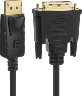 Kabel adapter przejściówka Display Port - DVI 4K - Kable komputerowe i do monitorów - miniaturka - grafika 2