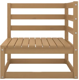 vidaXL 2-cz zestaw wypoczynkowy do ogrodu miodowy brąz sosnowy 805693 - Meble ogrodowe - miniaturka - grafika 5