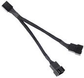 Kable komputerowe i do monitorów - Silverstone CPF01 SST-CPF01 rozgałeziacz zasilania wentylatorów PWM 4-pin 40102 - miniaturka - grafika 1