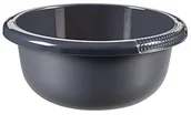 Kosze na bieliznę - Curver 01812 308 00 okrągła miska 2.5 L, plastik, antracyt, 24 x 24 x 10 cm 01812-308-00 - miniaturka - grafika 1