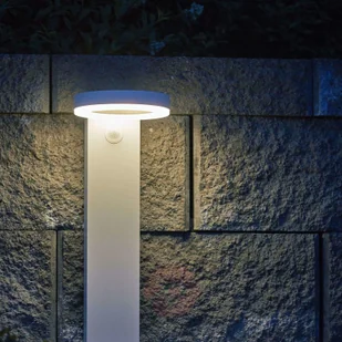 Best Season Solarny słupek ogrodowy Vidi z czujnikiem ruchu - Lampy ogrodowe - miniaturka - grafika 2