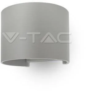 v-tac Oprawa Ścienna Kinkiet 6W V-TAC Góra/Dół Regulowany Czarny Okrągły IP65 Bridgelux VT-756 4000K 660lm - Lampy ścienne - miniaturka - grafika 9