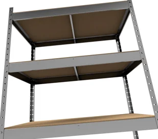 Marbo Regały Regał magazynowy Solid 220x110x50 5P 1000 kg solid_220x110x50x5 - Szafy i regały magazynowe - miniaturka - grafika 4