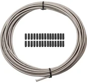 Części rowerowe - Jagwire Jagwire LEX SL Shift Cable Housing incl. End Caps 10m 4,5mm, titan  2021 Linki przerzutki i pancerze 18020209 - miniaturka - grafika 1