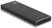 Nośniki danych - Ewent EW7023, dysk twardy do sieci obudową (3.0/3.1, M.2 Gen 1), kobiety, SSD, pamięci, pamięci USB  czarna EW7023 - miniaturka - grafika 1