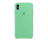 Etui i futerały do telefonów - Apple iPhone XS max Silicone miętowe (MVF82ZM/A) - miniaturka - grafika 1