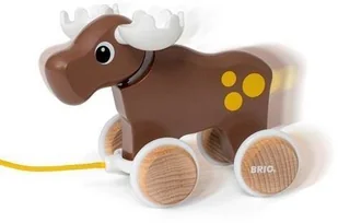 Brio 30341 Łoś na sznurku - Zabawki interaktywne dla dzieci - miniaturka - grafika 4