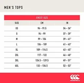 Koszulki sportowe męskie - Canterbury Canterbury męska koszulka Vapodri Evader Rugby Czarny XL QA00423398A - miniaturka - grafika 1