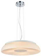 Lampy sufitowe - Maytoni LAMPA wisząca ASTERO MOD700-04-W Maytoni szklana OPRAWA okrągły zwis nikiel biały MOD700-04-W - miniaturka - grafika 1