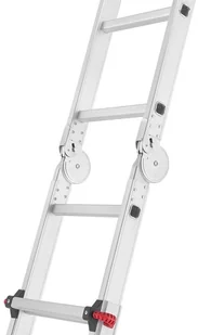 996 99674995 Drabina przegubowa teleskopowa 4x5 z opcją na schody wysokość robocza 6,50m) 74995-uniw - Drabiny - miniaturka - grafika 3