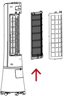 Trotec PAE 29 filtr powietrza - Akcesoria do wentylacji i klimatyzacji - miniaturka - grafika 2