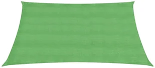 vidaXL Żagiel przeciwsłoneczny 160 g/m, jasnozielony, 4,5x4,5 m, HDPE vidaXL - Parasole ogrodowe - miniaturka - grafika 4