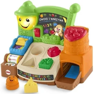 Fisher Price Ucz się i śmiej Straganik Malucha FBM31 - Zabawki interaktywne dla dzieci Fisher Price Ucz się i śmiej Straganik Malucha FBM31 - Zabawki interaktywne dla dzieci - miniaturka - grafika 3