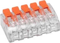 Kostki, złączki, wtyczki - Geberit instalacyjna zaciskowa 5-przewodowa na dowolny przewód 0,2-4mm2 IEC 450V/32A 10 szt. OR-SZ-8005/5/10 - miniaturka - grafika 1