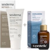 Zestawy kosmetyków damskich - Sesderma Retises 0,5% + Hidraderm Hyal Liposomal Serum ZESTAW Regenerujący krem przeciwzmarszczkowy 30 ml + Serum Liposomowe 30 ml - miniaturka - grafika 1