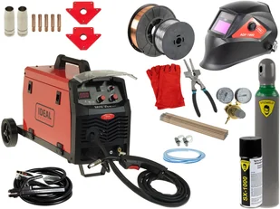 Ideal Spawarka Praktik MIG 200 ND MMA IGBT - Pakiet akcesoriów 1 - Spawarki - miniaturka - grafika 2