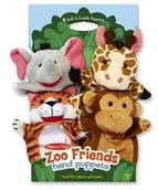 Maskotki i pluszaki - Melissa & Doug Pacynki Zwierzęta Safari 19081 [11651357] - miniaturka - grafika 1