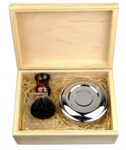 Pędzel Do Golenia Borsuk + Maszynka Eko Prezeznt - Pędzle do golenia - miniaturka - grafika 8