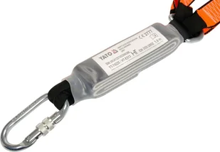 YATO AMORTYZATOR BEZPIECZEŃSTWA Z PODWÓJNĄ TAŚMĄ I KOMPLETEM STALOWYCH ZATRZAŚNIKÓW - Pozostałe wyposażenie warsztatu - miniaturka - grafika 3