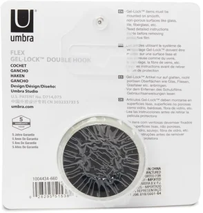 Umbra Wieszak do kabiny prysznicowej Flex Gel-Lock 1004434-660 - Półki łazienkowe - miniaturka - grafika 17