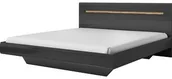 Łóżka - Helvetia Łóżko HEKTOR 31 160x200 Antracyt 24Z2AJ31 - miniaturka - grafika 1