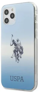 U.S POLO ASSN. US Polo Gradient Collection etui na iPhone 12/12 Pro niebieskie USP000045 - Etui i futerały do telefonów - miniaturka - grafika 2