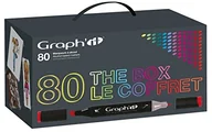 Farby i media malarskie - Graphit Graph 'It gi00800 zestaw 80 marker ze stojakiem sprzedaży farby akrylowe sortowane GI00800 - miniaturka - grafika 1