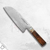 Noże kuchenne - Dellinger Nóż Santoku Manmosu Dellinger 18 cm - miniaturka - grafika 1