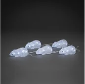 Oświetlenie świąteczne - Exihand LED Świąteczna dekoracja zewnętrzna MOUSE 40xLED/230V - miniaturka - grafika 1