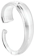 Zasłony prysznicowe - InterDesign Inter wzornictwo 76820eu "C" haki do zasłony prysznicowej w kształcie litery W łazience  12 sztuki, przezroczyste, plastik, Clear, 6,05 x 4,45 x 1,27 cm 76820 - miniaturka - grafika 1