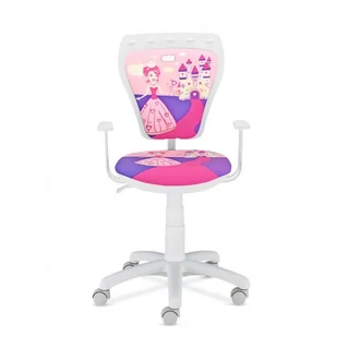 Nowy Styl Krzesło obrotowe dziecięce GTP PRINCESS ministyle - Krzesła obrotowe dla dzieci - miniaturka - grafika 2