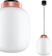 Lampy sufitowe - KKS LAMPA wisząca KKS 9969P/A MILKY szklana OPRAWA loftowa LED 7W 3000K zwis biały KKS 9969P/A MILKY - miniaturka - grafika 1
