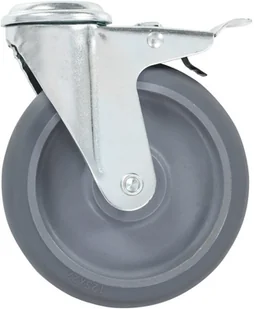 VidaXL Lumarko 32 kółka skrętne z otworem na śrubę, 125 mm 277880 VidaXL - Kółka i bloczki VidaXL Lumarko 32 kółka skrętne z otworem na śrubę, 125 mm 277880 VidaXL - Kółka i bloczki - miniaturka - grafika 4