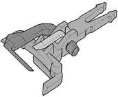 Kolejki i akcesoria - Roco Sprzęg uniwersalny NEM 362 / 50szt. 40397 - miniaturka - grafika 1