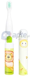 Novamed VITAMMY SMILE szczoteczka soniczna dla dzieci 3+ LEW x1 sztuka - Nici dentystyczne - miniaturka - grafika 2