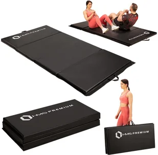 HMS Materac gimnastyczny składany 240 x 120 x 5 cm MGS01 czarny 17-44-284 - Maty do ćwiczeń HMS Materac gimnastyczny składany 240 x 120 x 5 cm MGS01 czarny 17-44-284 - Maty do ćwiczeń - miniaturka - grafika 17