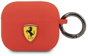 Akcesoria do słuchawek - Ferrari Ferrari FEA3SILRE AirPods 3 cover czerwony/red Silicone hurtel-74874-0 - miniaturka - grafika 1
