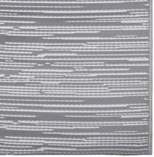 vidaXL Dywan na zewnątrz, szary, 120x180 cm, PP - Dywany zewnętrzne - miniaturka - grafika 6