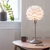 Lampy stojące - UMAGE Lampa stołowa UMAGE Silvia mini biała/stalowa - miniaturka - grafika 1