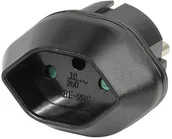 Złącza, przejściówki, adaptery - Adapter Zasilający Przejściowy Szwajcaria - Polska - miniaturka - grafika 1