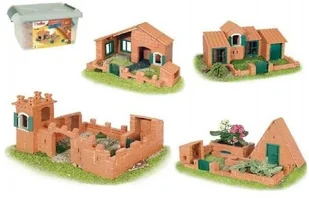 Teifoc Budowle z cegiełek: Budowle, 5 planów, 280 elem. T4250503610312 - Klocki - miniaturka - grafika 2