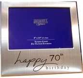 Ramki na zdjęcia - Unbekannt 12,7 x 7,6 cm Happy ramka na zdjęcia na 70. urodziny okazję prezent 72270 72270 - miniaturka - grafika 1