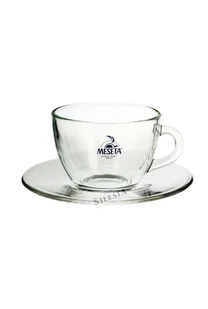 MESETA Filiżanka CAPPUCCINO Meseta Vetro 140ml 910241 FMSCAPV - Filiżanki MESETA Filiżanka CAPPUCCINO Meseta Vetro 140ml 910241 FMSCAPV - Filiżanki - miniaturka - grafika 1