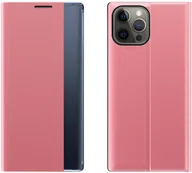 Etui i futerały do telefonów - Hurtel Smart Cover Sleep Case pokrowiec etui z klapką typu iPhone 13 Pro różowy - miniaturka - grafika 1